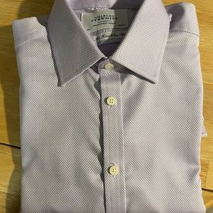 Purple Charles trywhitt dress shirt